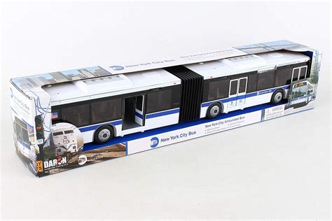 New York City MTA Metro Articulated Electric Bus - Mary Arnold Toys