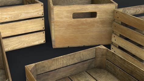 Wooden Crates Set - FlippedNormals