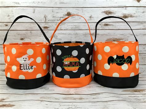 Trick or treat bag Trick-or-treat bucket Halloween Bucket