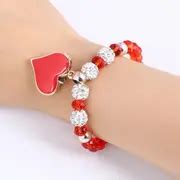 Elegant Exquisite Heart Crystal Ball Bracelet Girls Jewelry Accessories Delicate Ornaments - Temu