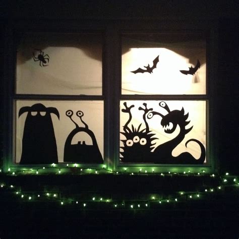 20+ Scary Halloween Window Decals – The Urban Decor