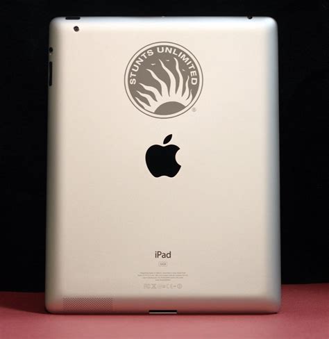 Engraved Logo iPad - In A Flash Laser - iPad Laser Engraving, Boutique ...