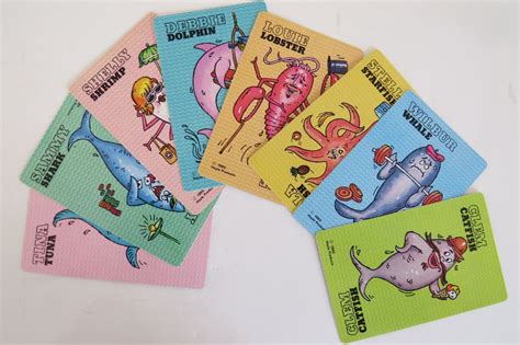 Vintage Go Fish Card Game Playing Cards Hoyle Single Full