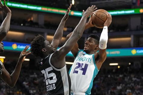 Hornets Clobbered by Spurs in California Classic - Sports Illustrated Charlotte Hornets News ...