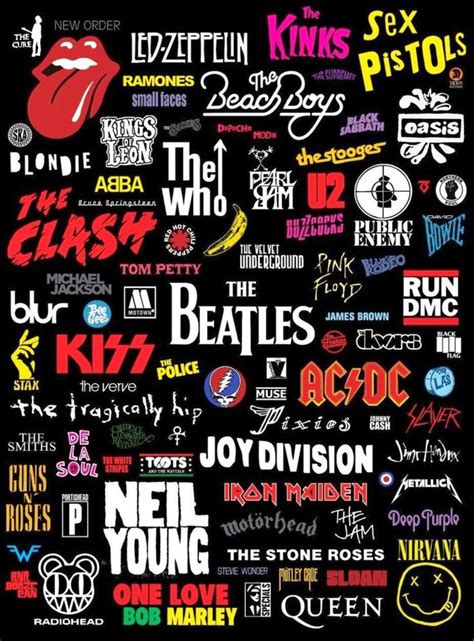 Best 25+ Rock band logos ideas on Pinterest | Rock bands, Band logos and The rock logo