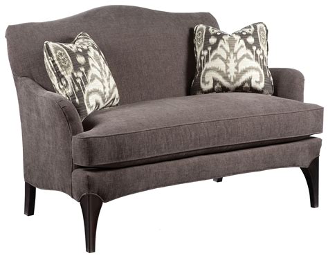 Fairfield Sofa Accents Contemporary Styled Settee Sofa with Exposed ...