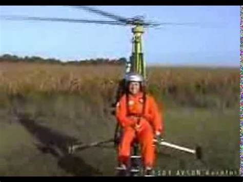 one man helicopter helitechnica - YouTube