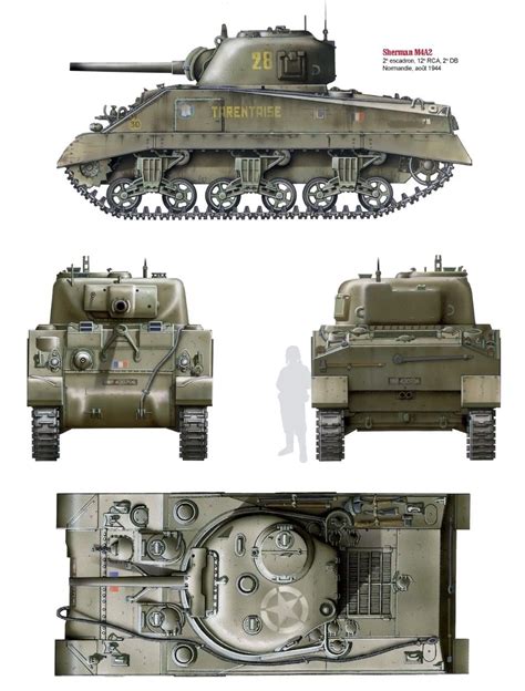 M4A2 "Sherman" | Véhicules blindés, Véhicules militaires, Armée française