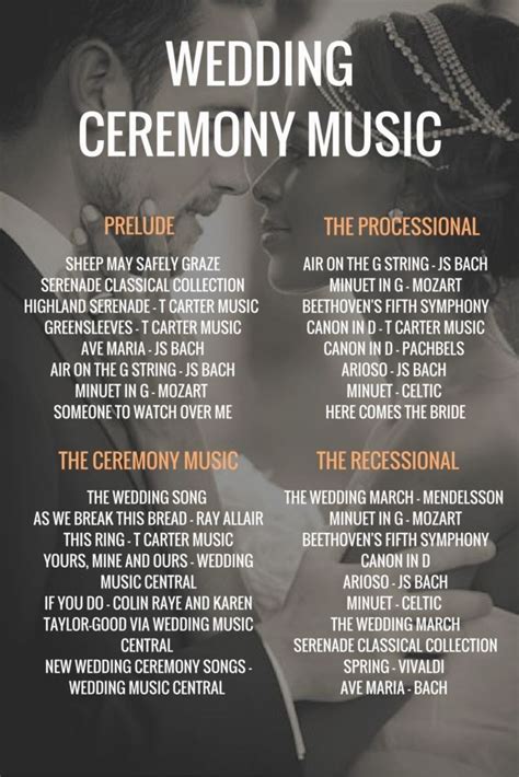 30 Stunning Wedding Tips in 2020 | Wedding reception music, Wedding song list, Traditional ...