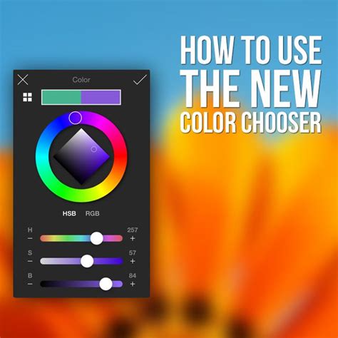 Tutorial: How to Use the New Color Chooser - Picsart Blog | Picsart tutorial, Picsart, New color