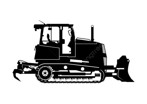 Bulldozer Silhouette PNG, Vector, PSD, and Clipart With Transparent Background for Free Download ...