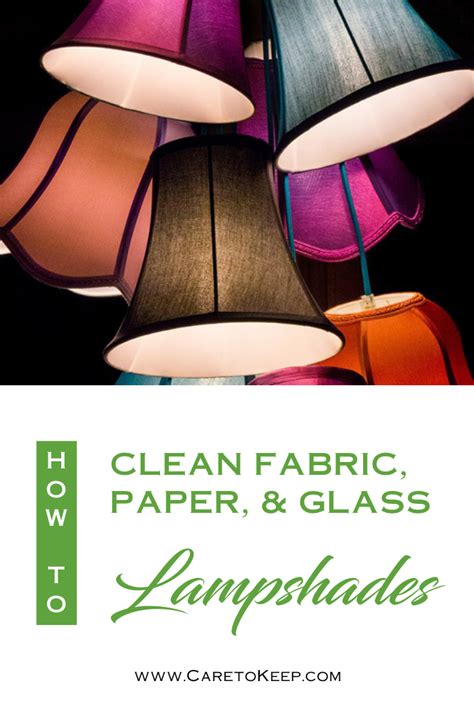 How to clean a lampshade | Fabric lampshade, Cleaning, Household ...