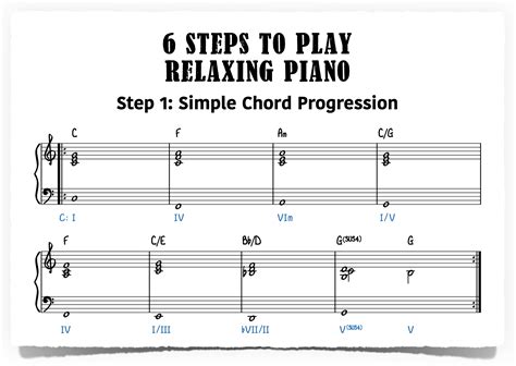 6 Steps to Play Relaxing Piano - Piano With Jonny