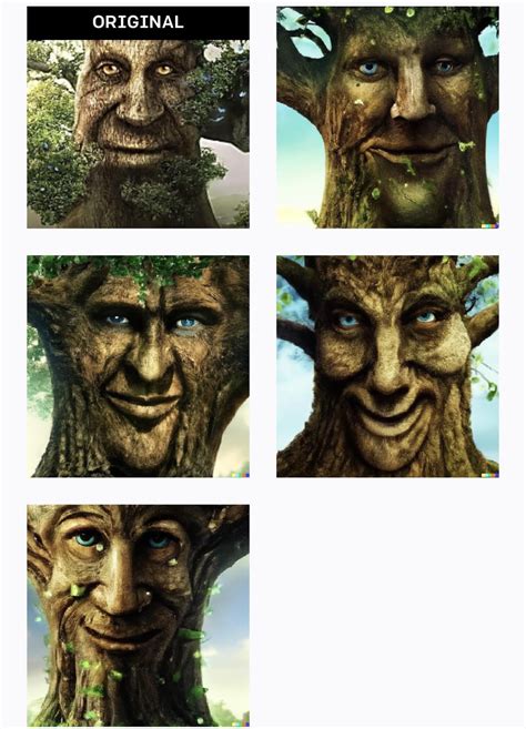 Wise mystical tree variations : r/dalle2