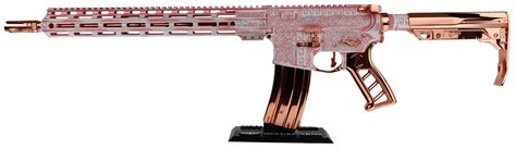 Custom Rose Gold AR-15 | Hello Kitty 50th Anniversary Rifle