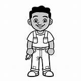 Exciting Plumber Coloring Adventure  Coloring Page sketch template