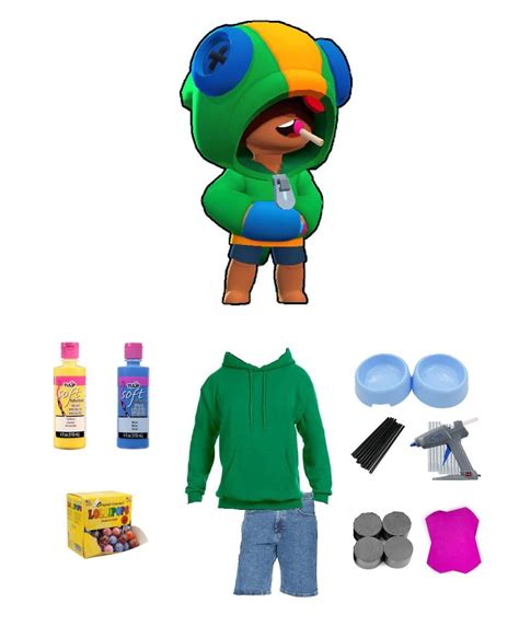 Make Your Own Leon from Brawl Stars Costume | Star costume, Easy costumes to make, Diy costumes