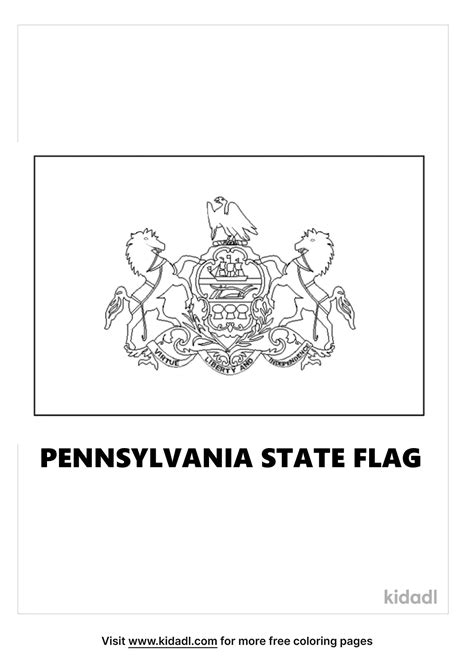 Pennsylvania Flag Flag Coloring Pages Flower Coloring - vrogue.co