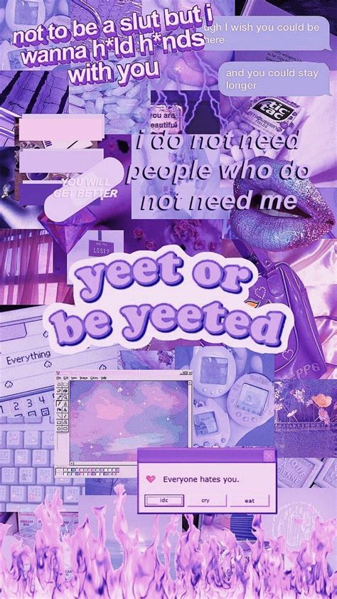 √ Aesthetic Tumblr Purple