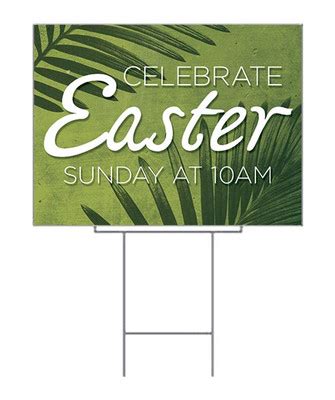 Church Yard Signs | Promote Easter 2020 | ChurchBanners.com