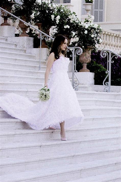 Natalie Portman Dior Wedding Dress - DRESSTC