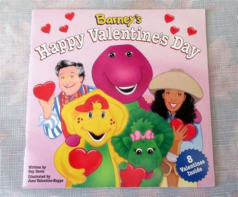 Barney: Happy Valentine's Day by Juan V. Ruppe (1997, Paperback ...