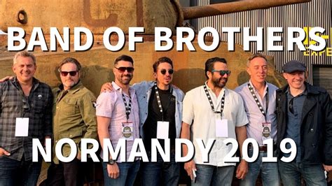 Band of Brothers Actors Reunion Normandy 2019 - YouTube