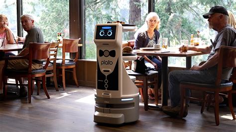 A struggling restaurant owner hired a robot to help her servers. Then ...