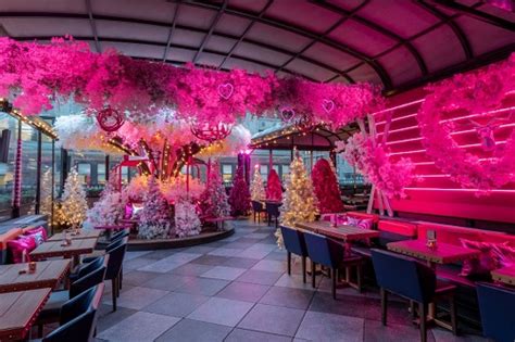 Magic Hour Rooftop Opens Pink Winter Lodge | NYC News | Cititour.com