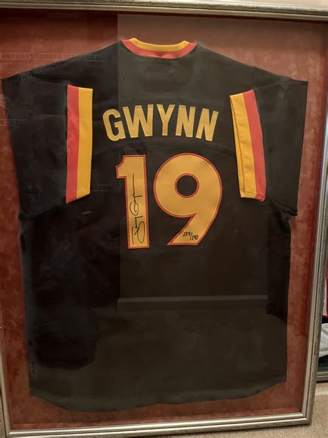 Tony Gwynn signed jersey : r/SportsMemorabilia