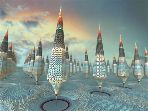 Futuristic Forest Park by recycledrelatives on DeviantArt