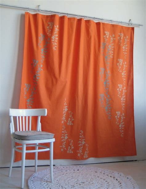 Orange curtains - deals on 1001 Blocks