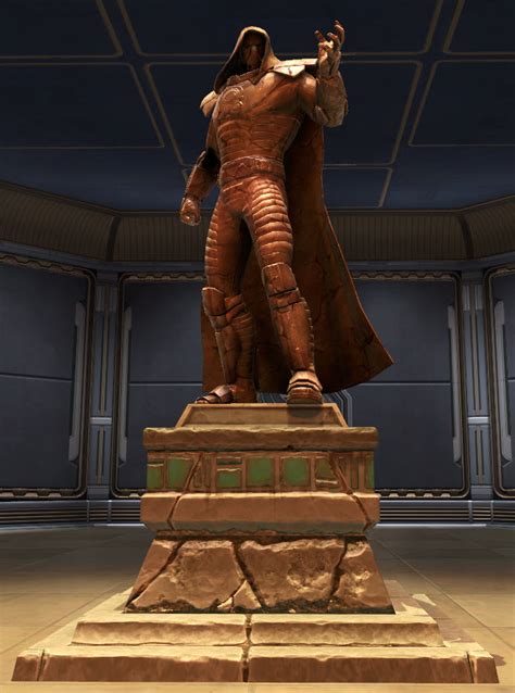 TOR Decorating | Commemorative Statue of Darth Malgus (SWTOR)