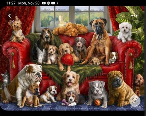 Pin on Dog Art | Dog jigsaw puzzles, I love dogs, Vermont christmas company