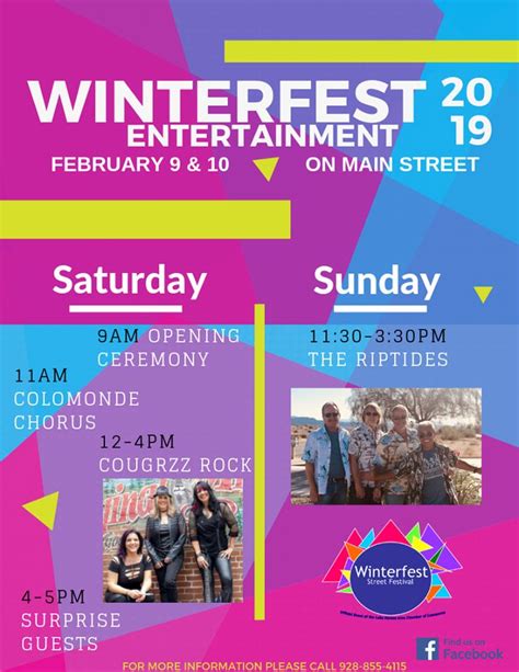 34th Annual Winterfest Street Festival in Lake Havasu City | Winterfest, Lake havasu city, Lake ...