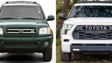 Evolution of Toyota Sequoia - History, All Models by year