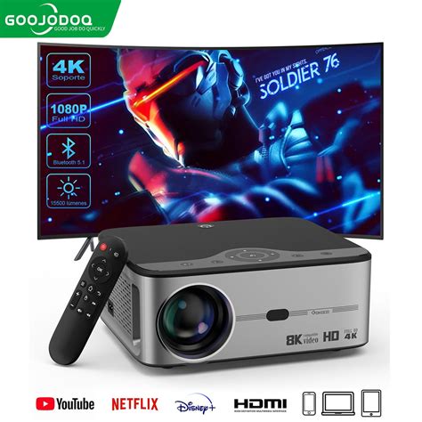 Unveiling the Ultimate Home Entertainment Experience with the Projector Native 1080P Bluetooth ...