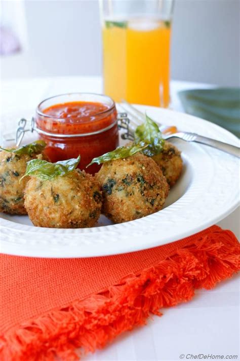 Italian Rice Balls Recipe | ChefDeHome.com