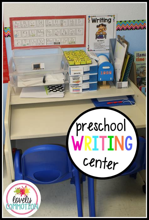 Preschool classroom tour | Writing center preschool, Writing center ...