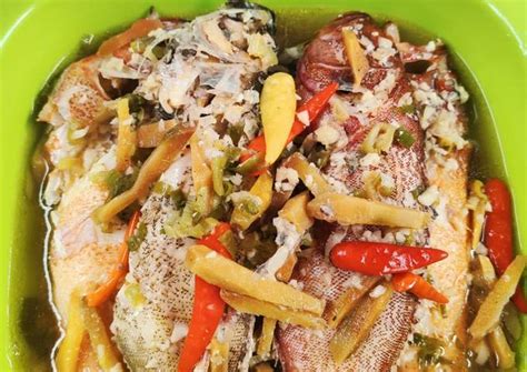 Resep Steam ikan kerapu oleh andi ifad - Cookpad