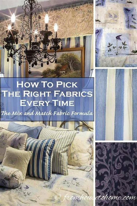 Trying to pick the right fabrics for your room can be a daunting task ...