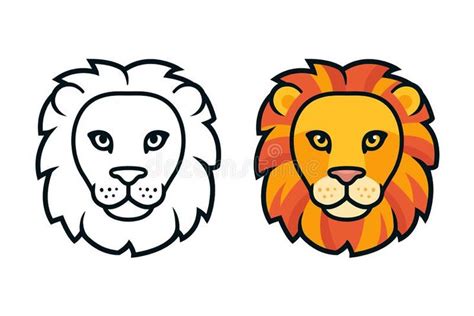 Cartoon lion head stock vector. Illustration of lion - 202717672 in ...