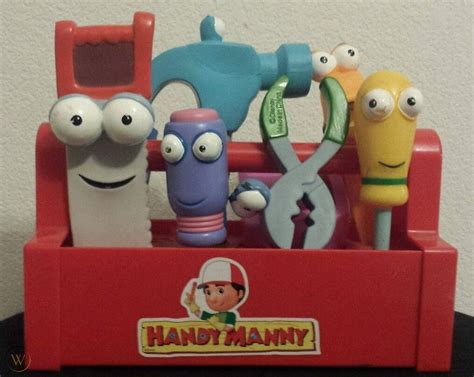 Handy Manny Tool Box with 8 Tools Disney | #1809304120