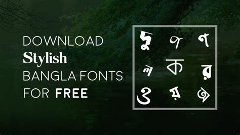 Download 700+ Stylish Bangla Fonts for Free - DroitThemes