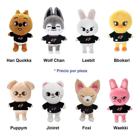 Peluches Skzoo Stray Kids K Pop Animales Kawaii Modelos | Envío gratis