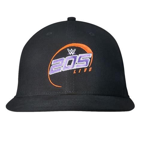 Official WWE Authentic 205 Live Snapback Hat Black One Size | Snapback hats, Hats, Fan accessories