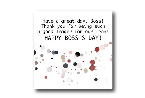 Digital Happy Boss Day Greeting Card National Boss Day Wishes | Etsy