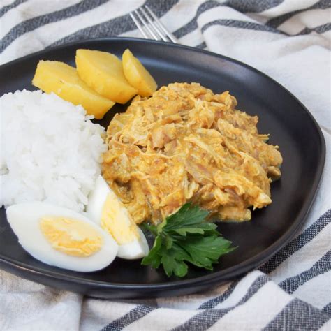 Aji de gallina (Peruvian chicken) | Recipe Cart