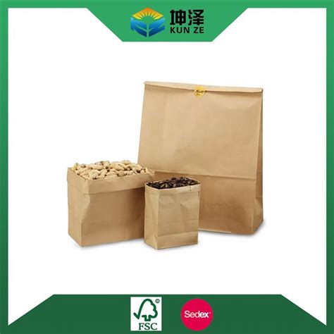 China Printed Paper Food Bags Manufacturers Suppliers - Printed Paper Food Bags Wholesale