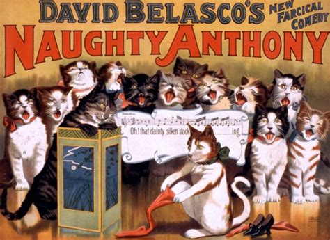 Vintage Cats Musical Poster Free Stock Photo - Public Domain Pictures